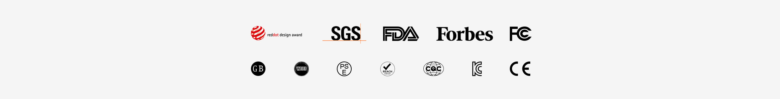 JOVS' commitment to quality and innovation is recognized by numerous accreditations and media mentions, including Red Dot, SGS, FDA, Forbes, and more.