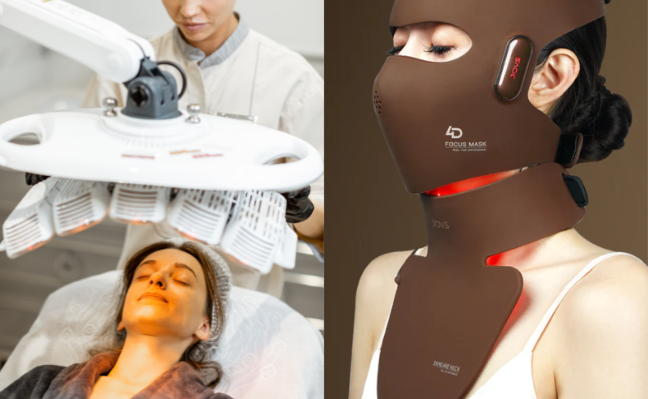 LED Light Therapy at Home VS. Salon