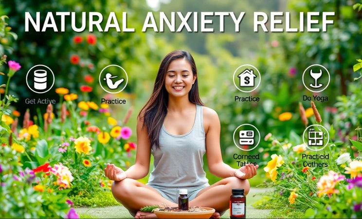 How to Achieve Stress and Anxiety Relief Naturally by Yourself