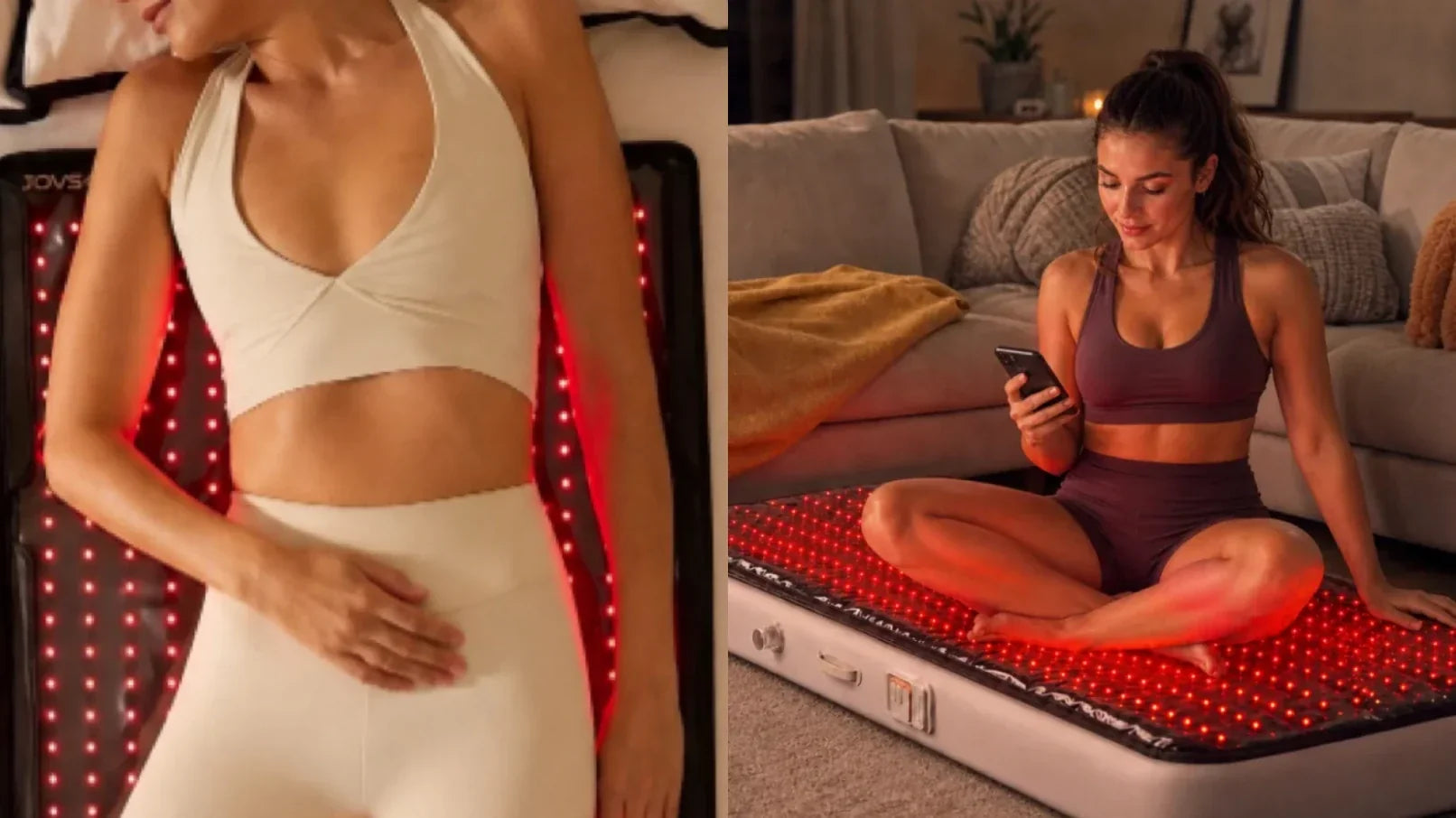 Full-spectrum Air-cushion Mat VS Normal Red Light Therapy Mat