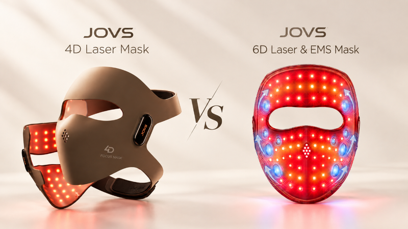 JOVS 4D Laser Mask VS JOVS 6D Laser EMS Mask