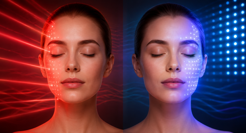 Laser & EMS Mask vs LED & EMS Mask: Which Is Better for Facial Rejuvenation?