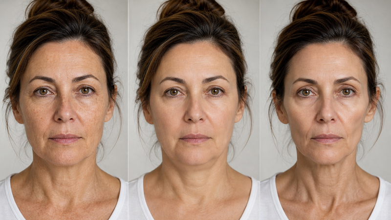 Skin Aging vs Muscle Aging vs Facial Volume Loss