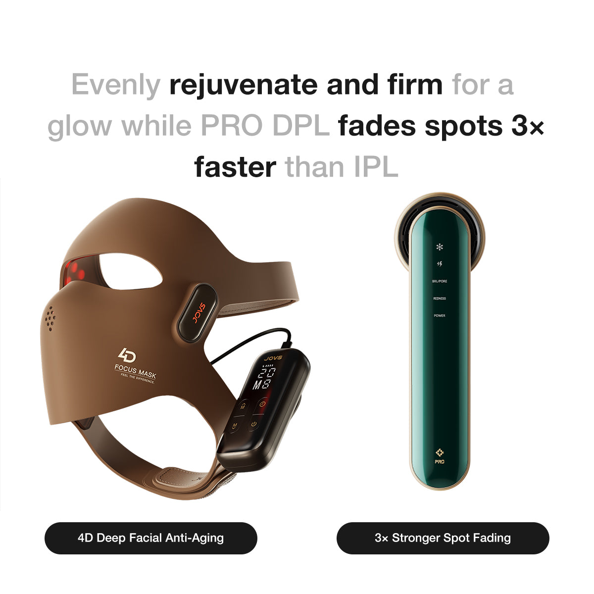 JOVS 4D Laser Light Therapy Mask