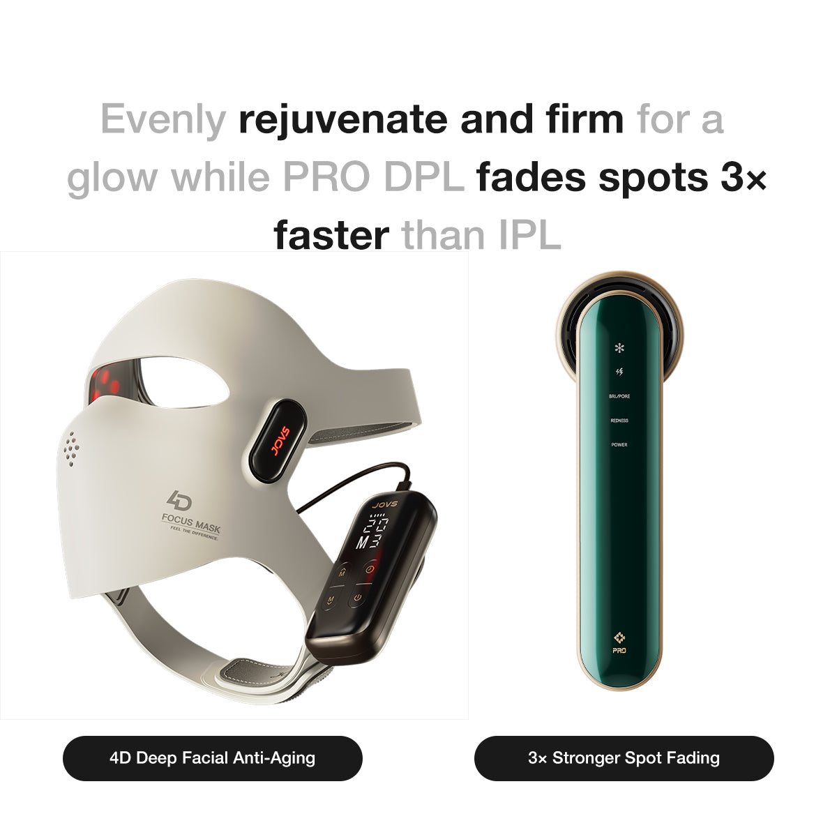 JOVS 4D Laser Light Therapy Mask