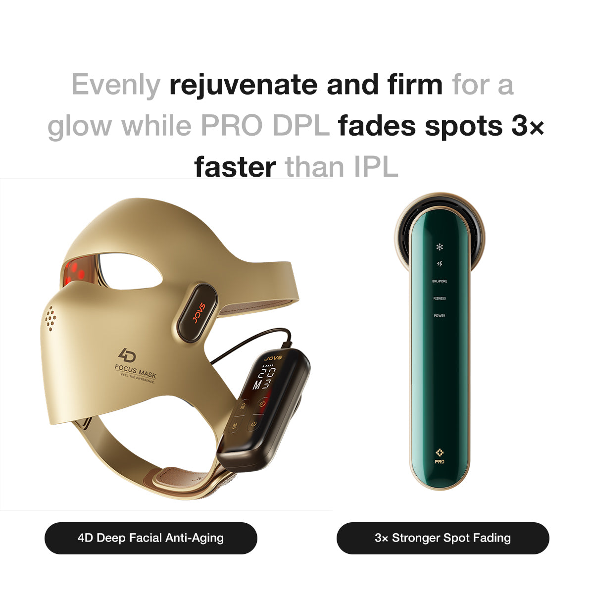JOVS 4D Laser Light Therapy Mask