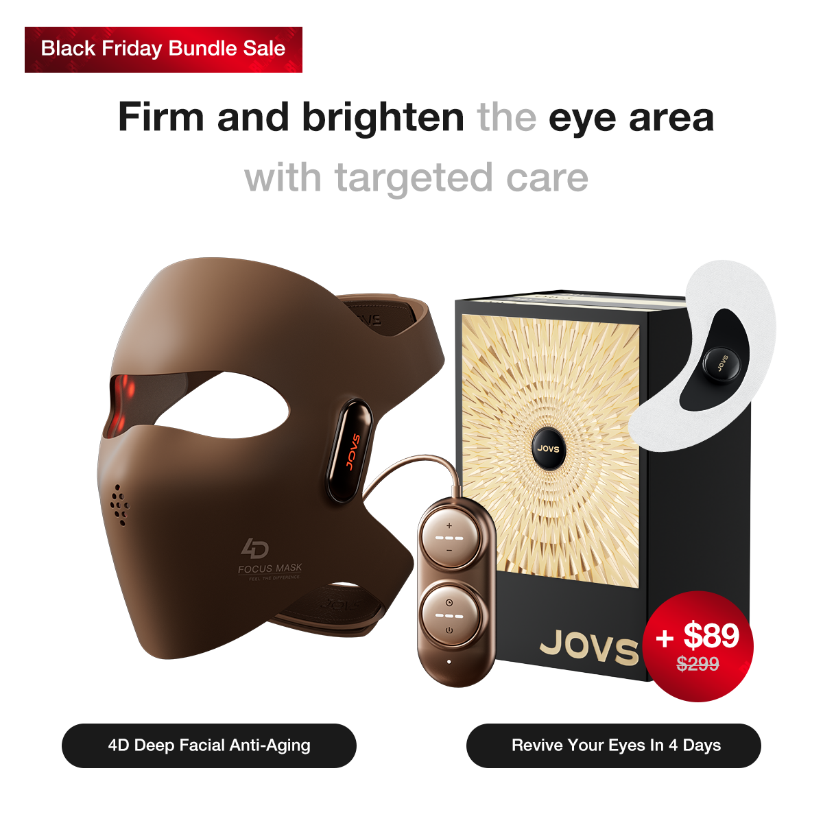 JOVS 4D Laser Light Therapy Mask