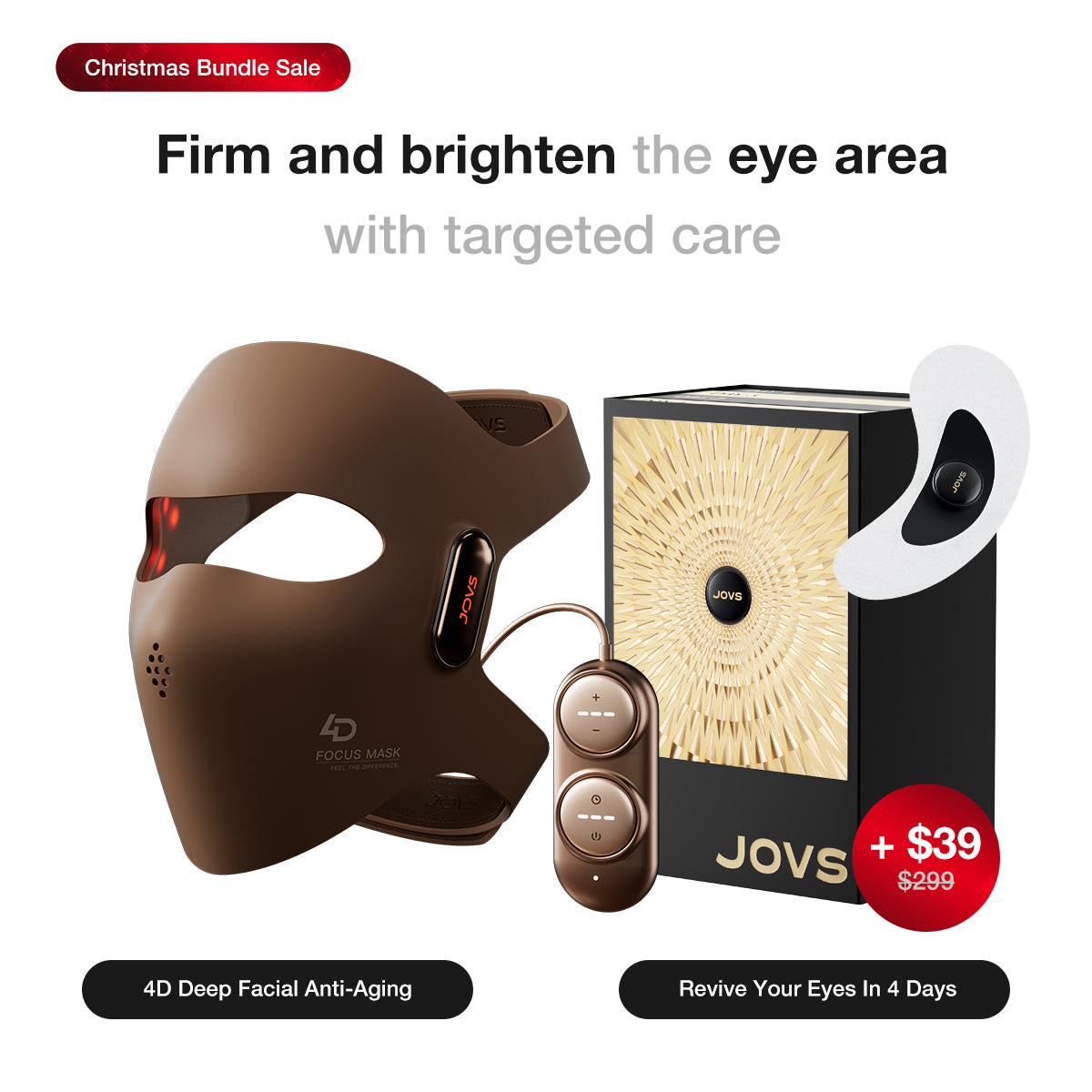JOVS 4D Laser Light Therapy Mask