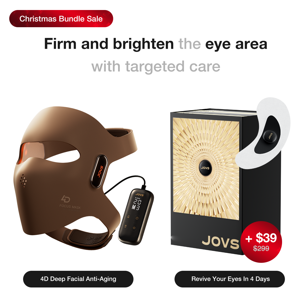 JOVS 4D Laser Light Therapy Mask