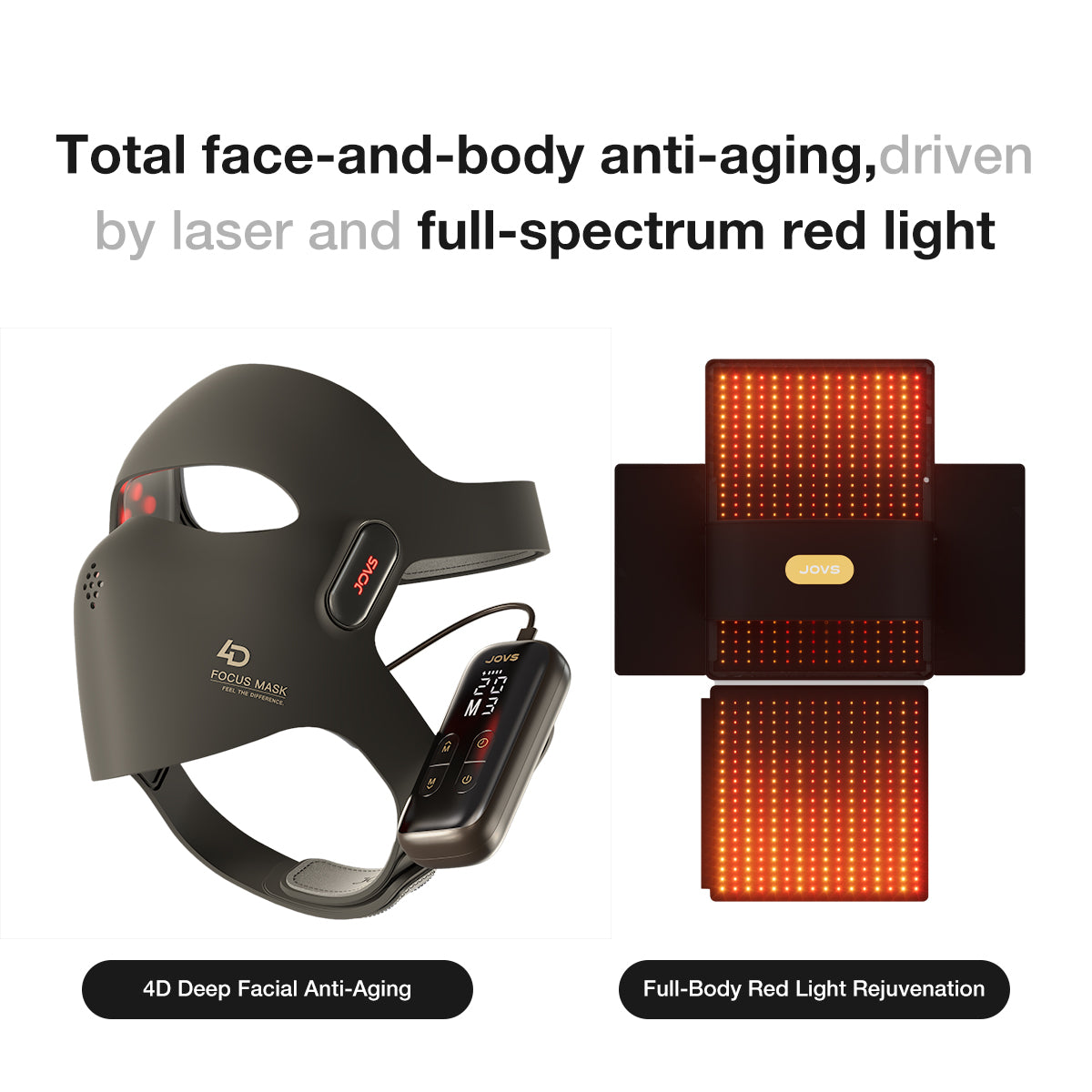 JOVS 4D Laser Light Therapy Mask