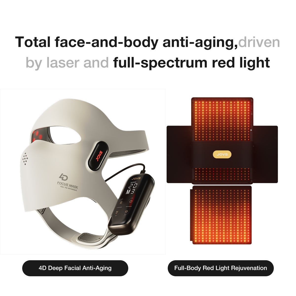 JOVS 4D Laser Light Therapy Mask