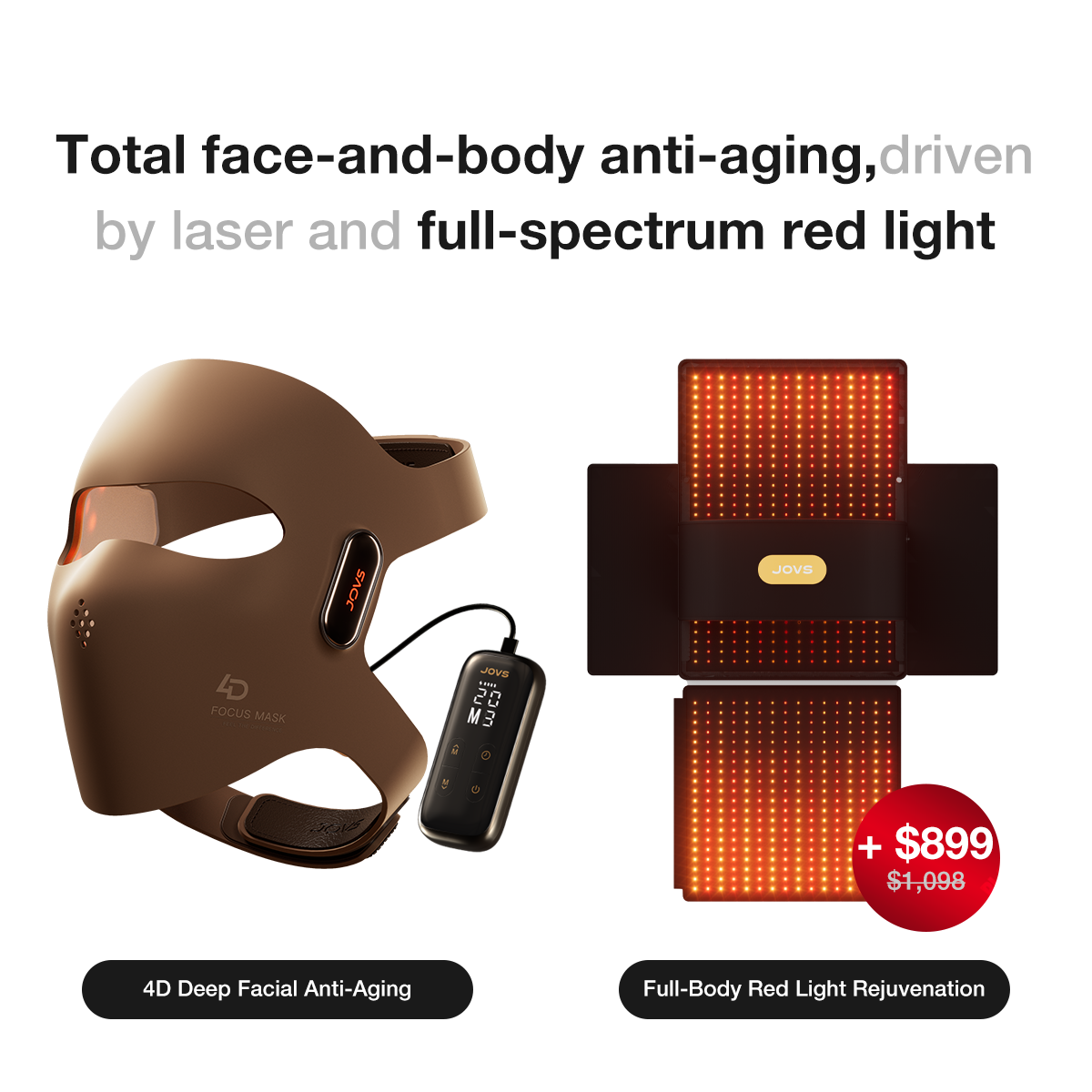 JOVS 4D Laser Anti-Aging Therapy Mask