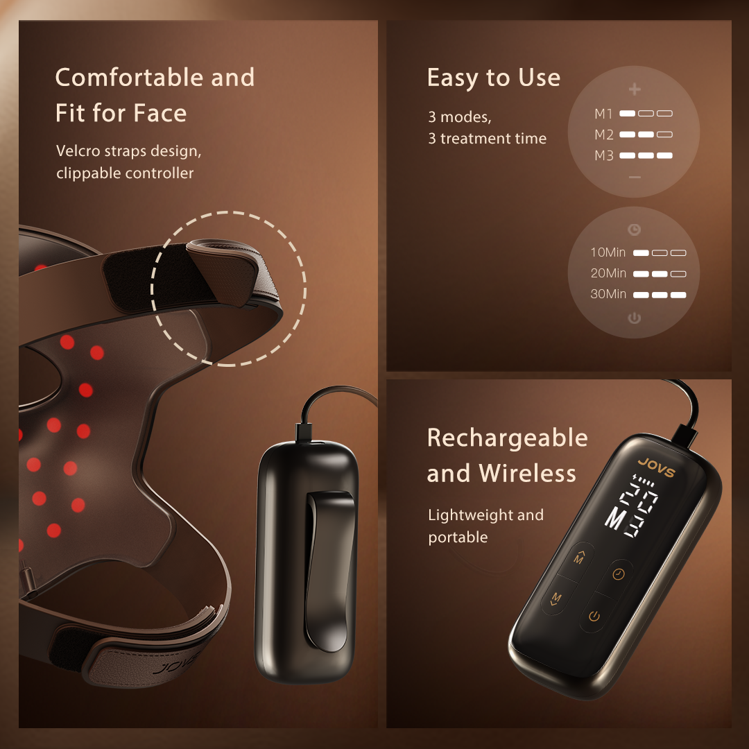 JOVS 4D Laser Light Therapy Mask