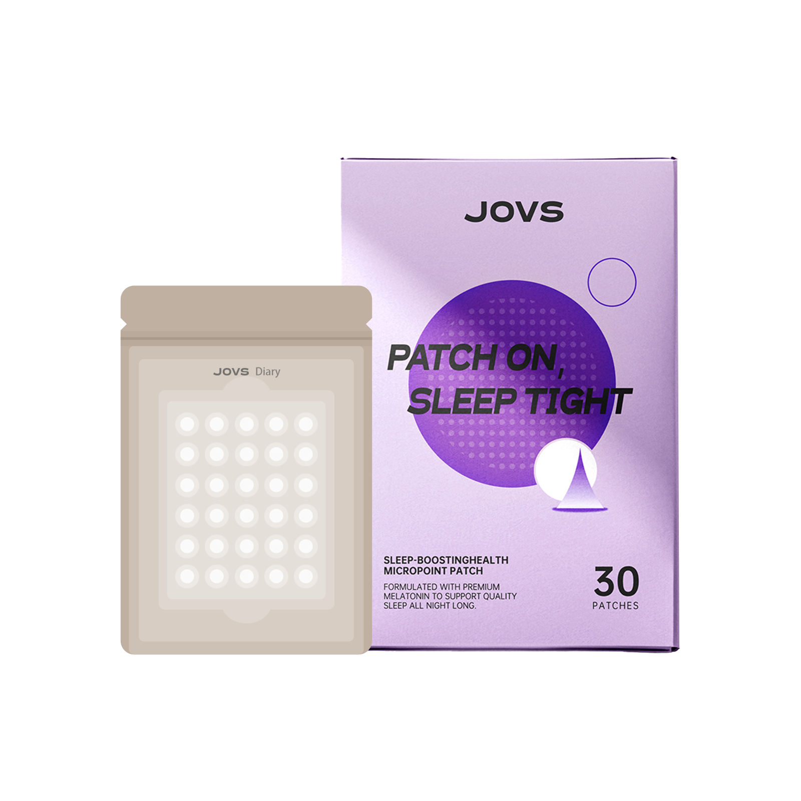 JOVS Microneedle-Infused Sleep Patch