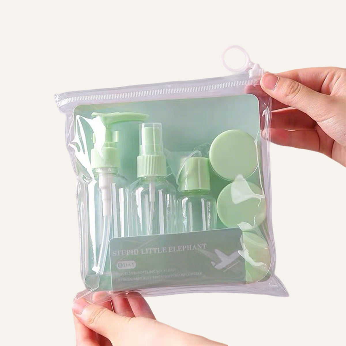 Free Diary Travel Bottle Set