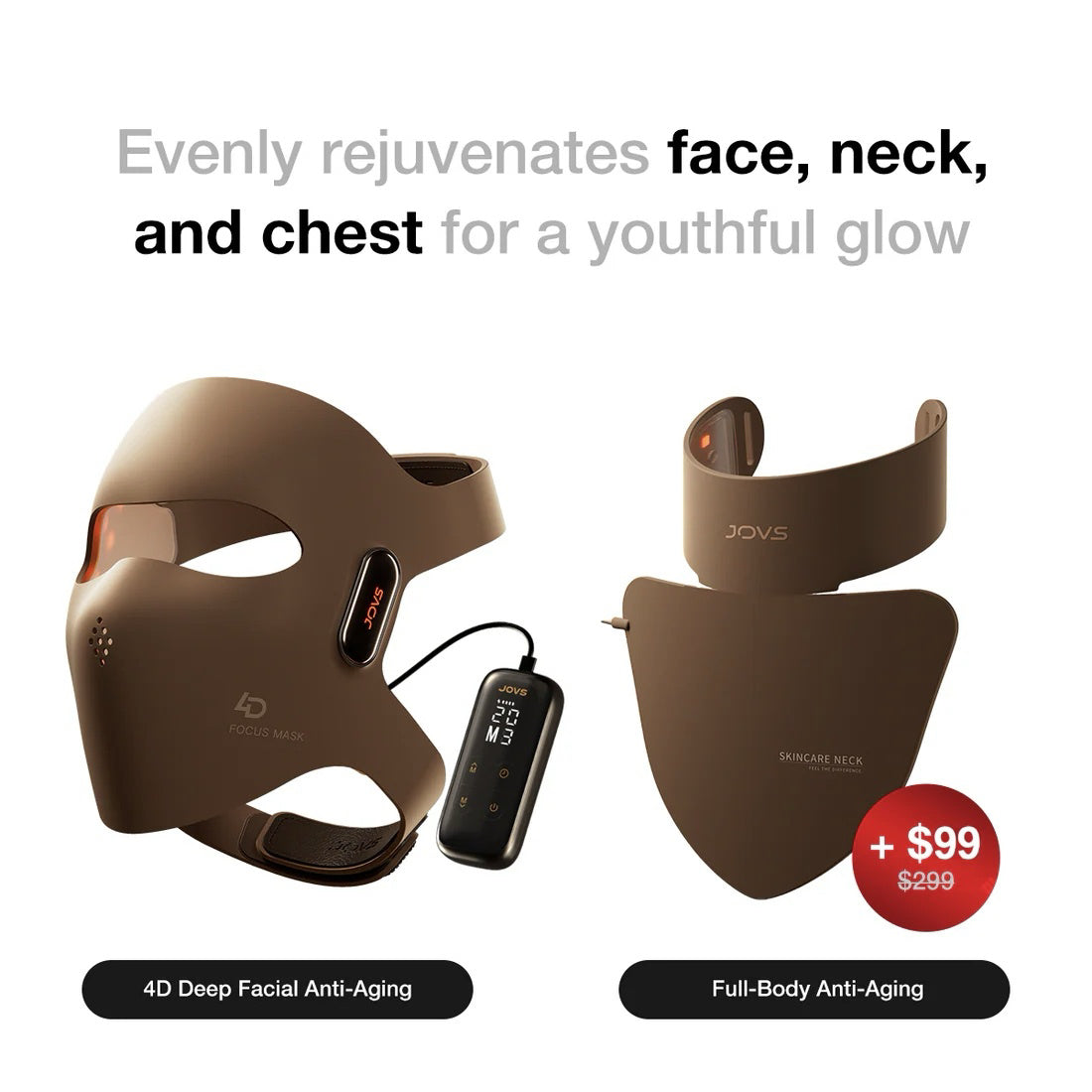 新品★❤️JOVS 4D レーザー光線療法マスク★ 非常に人気がある♪♪♪ 新品☆❤️JOVS 4D レーザー光線療法マスク☆ 非常に人気がある