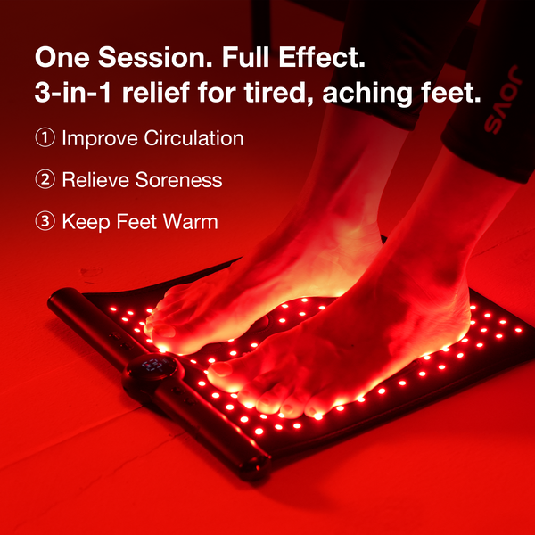 JOVS Red Light & EMS Therapy Foot Mat