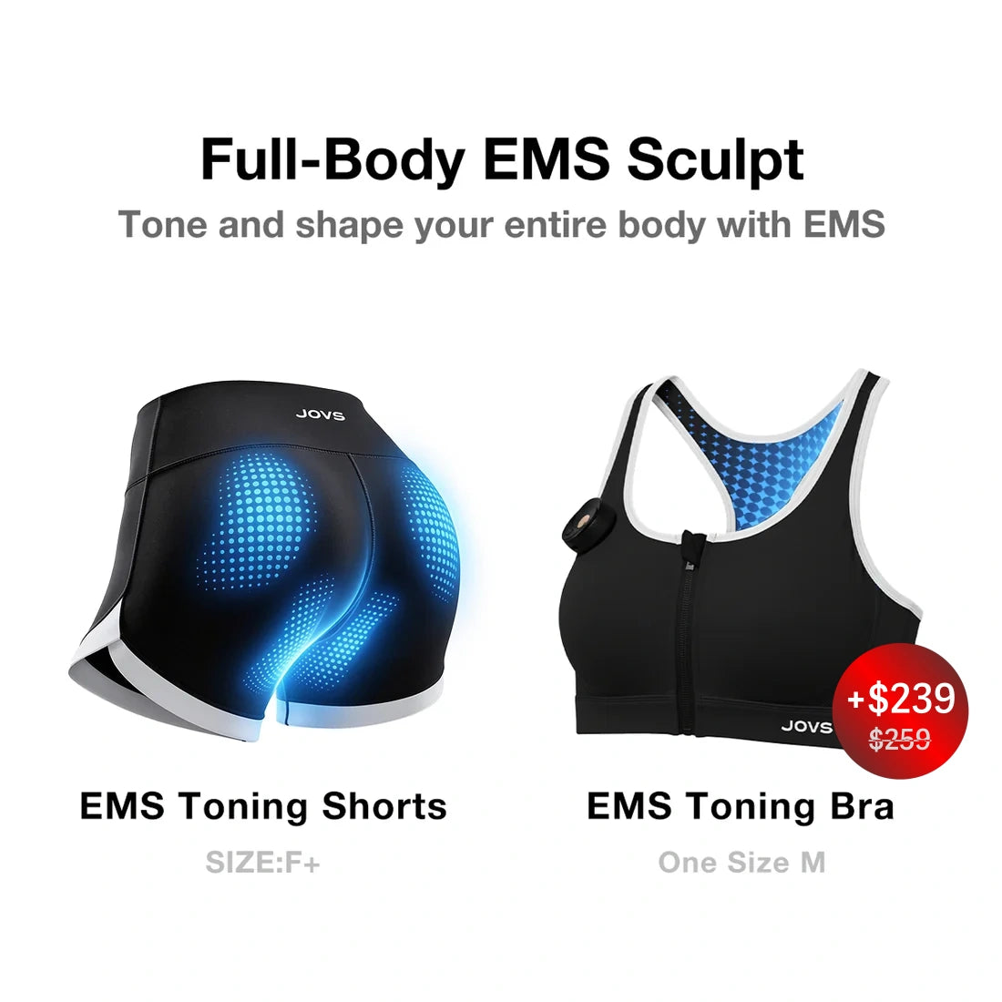 JOVS EMS-Toning Shorts