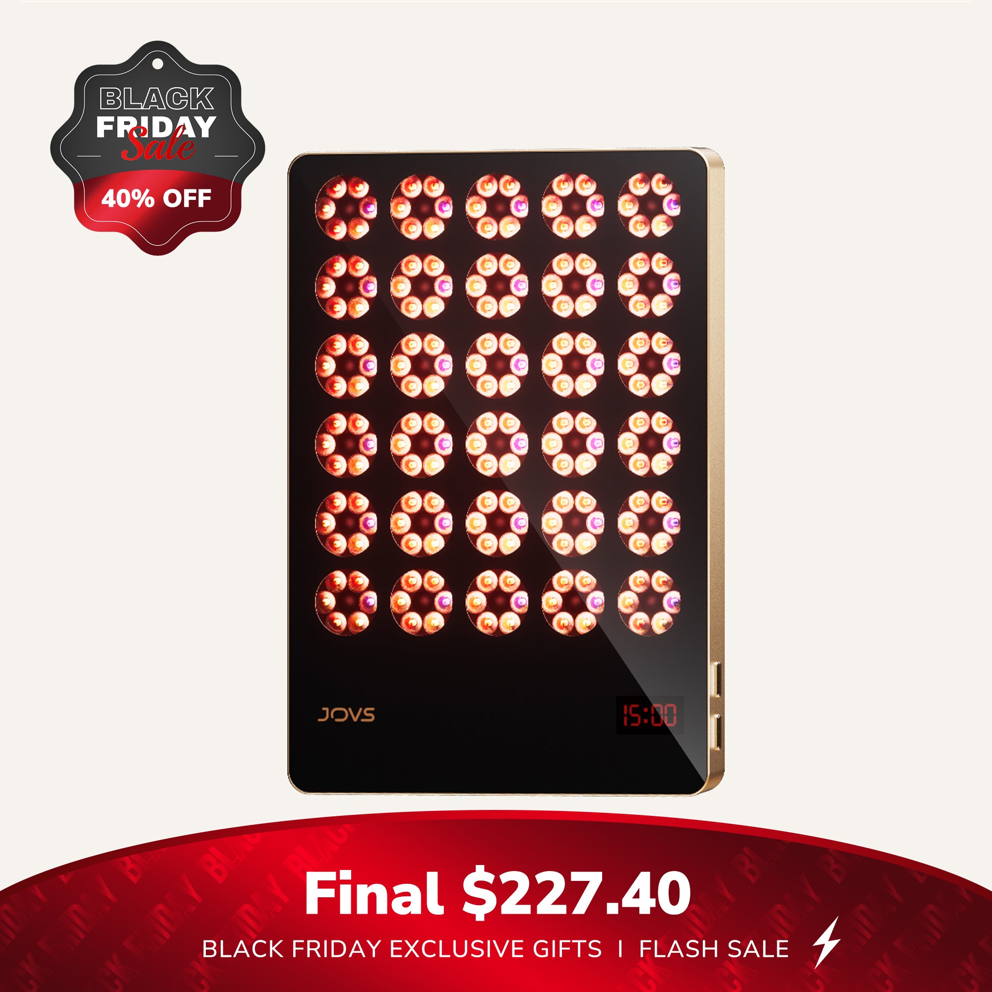 JOVS Alva Wireless LED Light Therapy Device