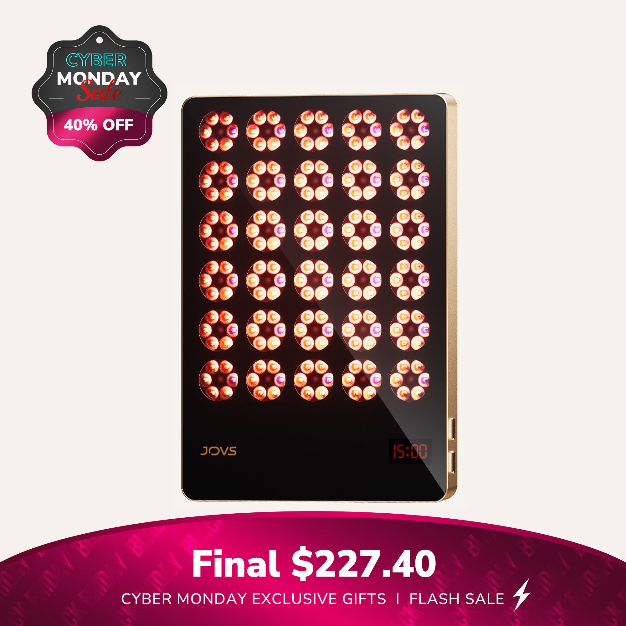 JOVS Alva Wireless LED Light Therapy Device