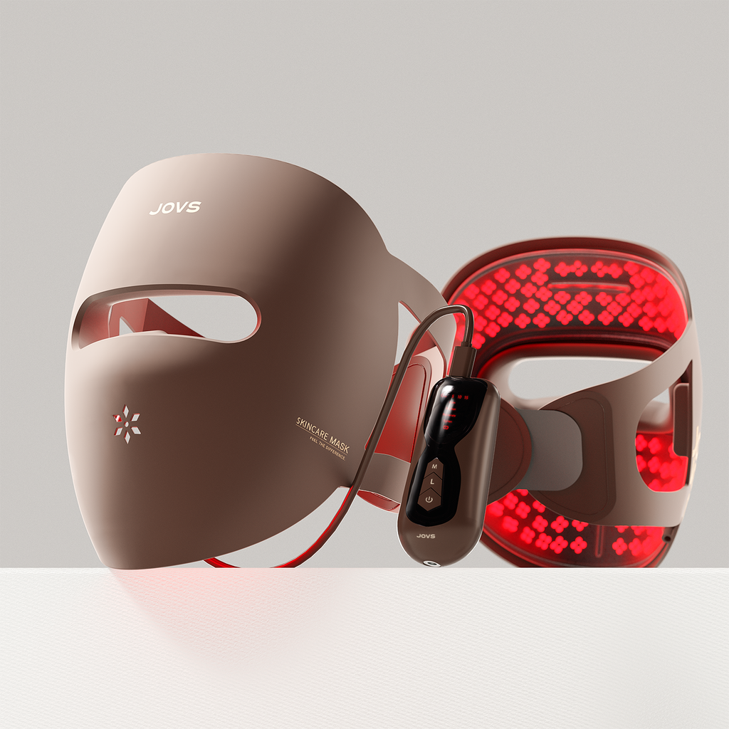 JOVS Red LED Light Therapy Face Mask Professional & Safe Skincare Mask