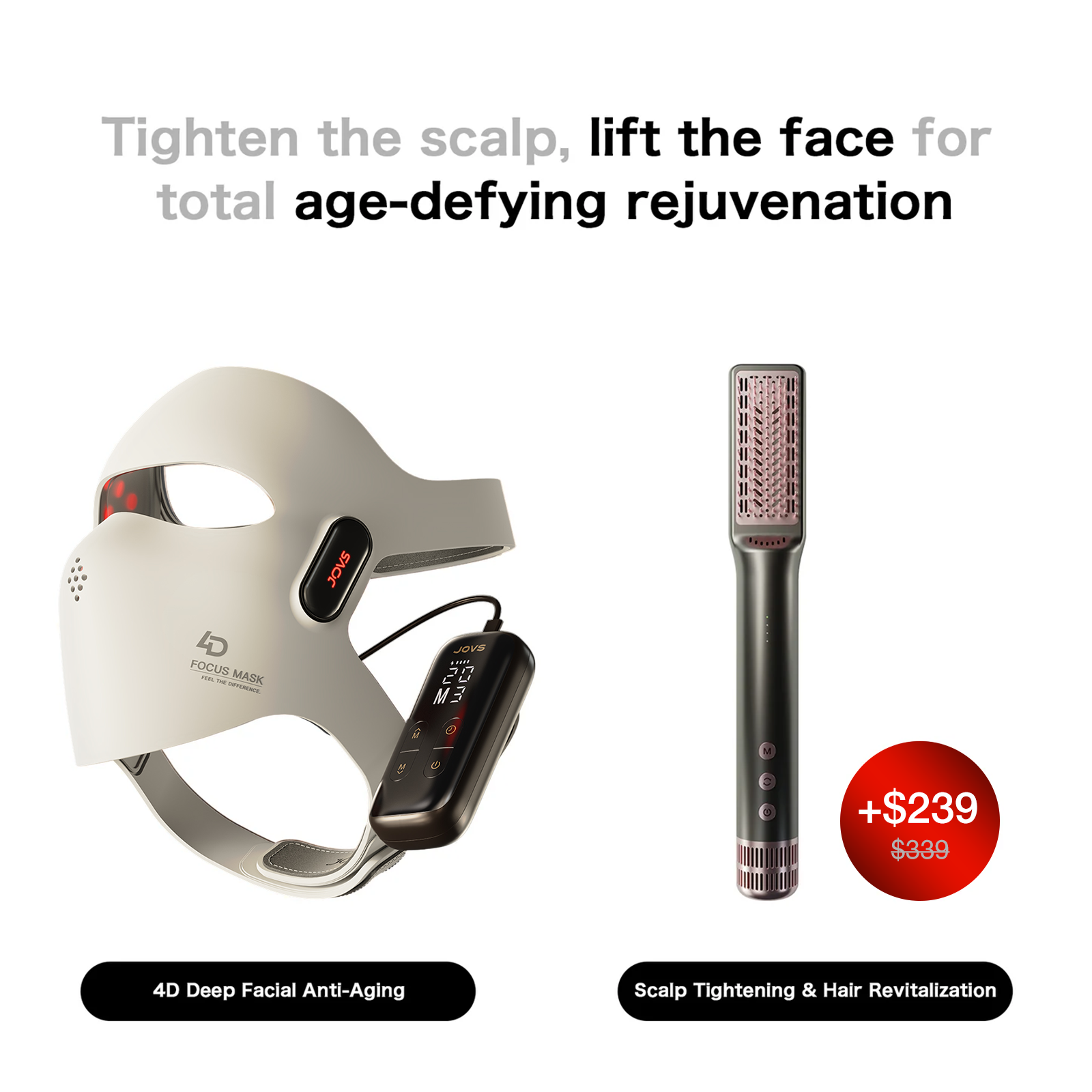 JOVS 4D Laser Anti-Aging Therapy Mask