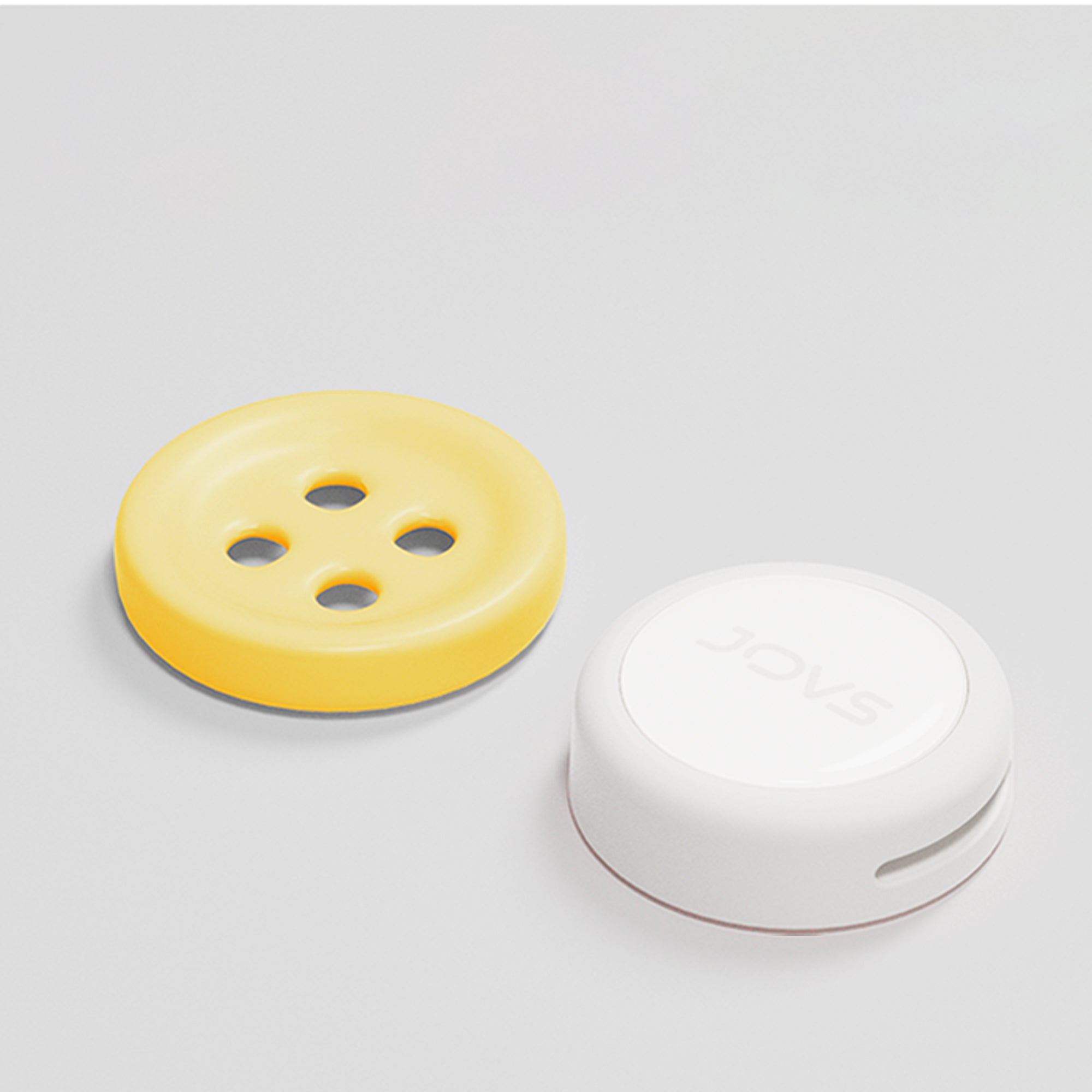 JOVS Acnebye LED Therapy Patch is small and compact, the size of a button.