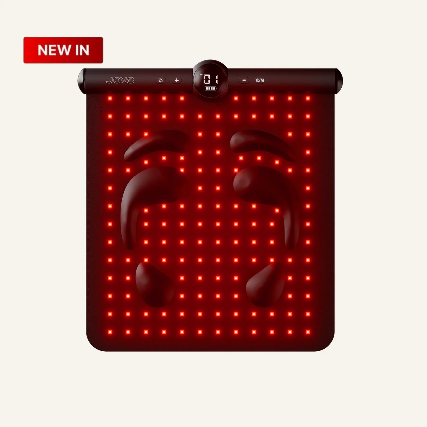 JOVS Red Light & EMS Therapy Foot Mat