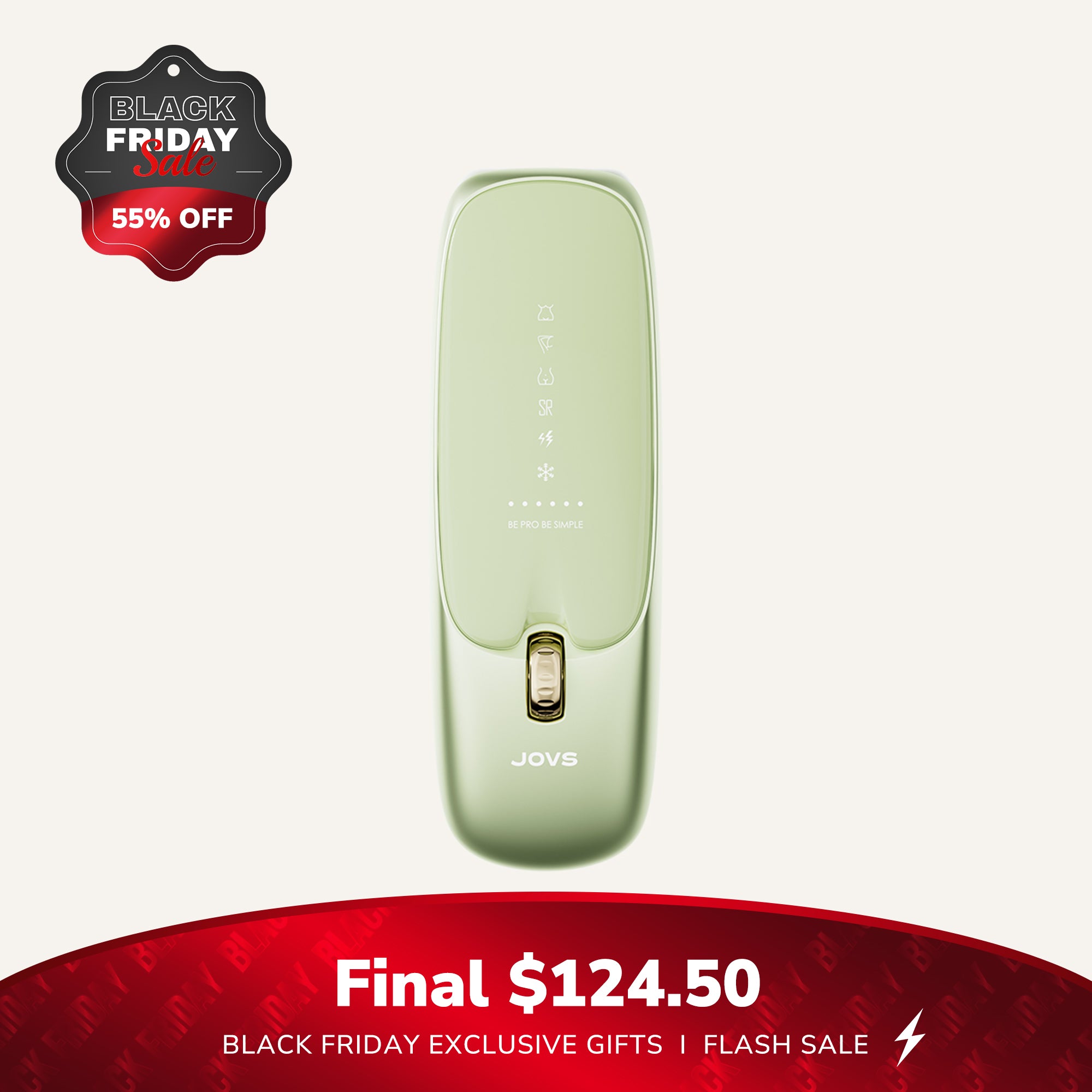 JOVS Scroll Hair Removal Device