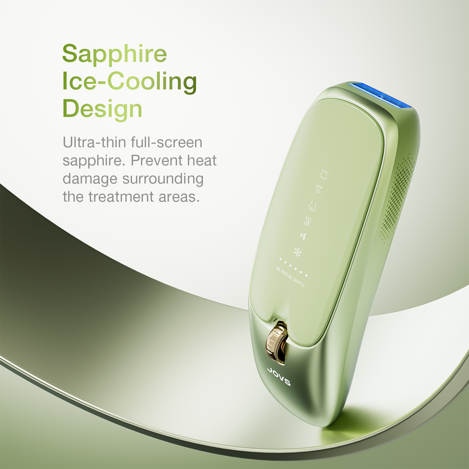JOVS Scroll Hair Removal Device