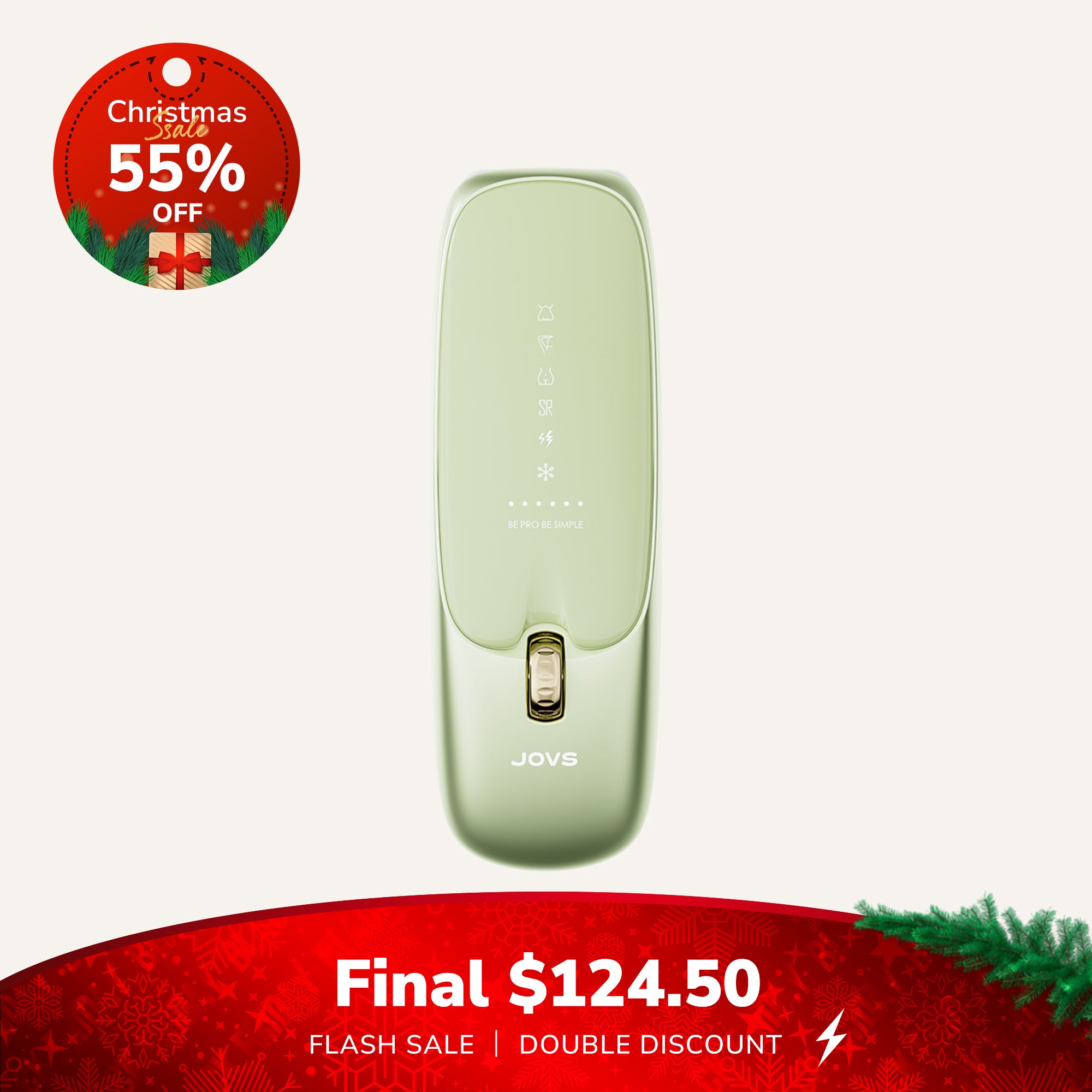 JOVS Scroll IPL Hair Removal Device