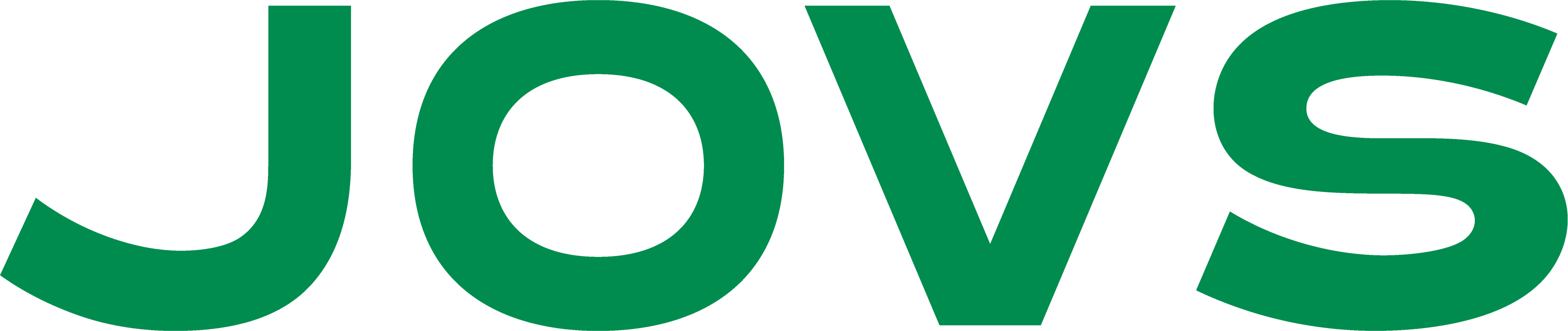 Official JOVS logo, representing innovative beauty technology.