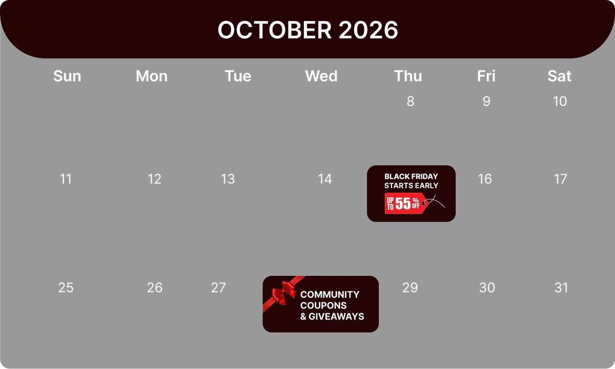 October 2026 calendar