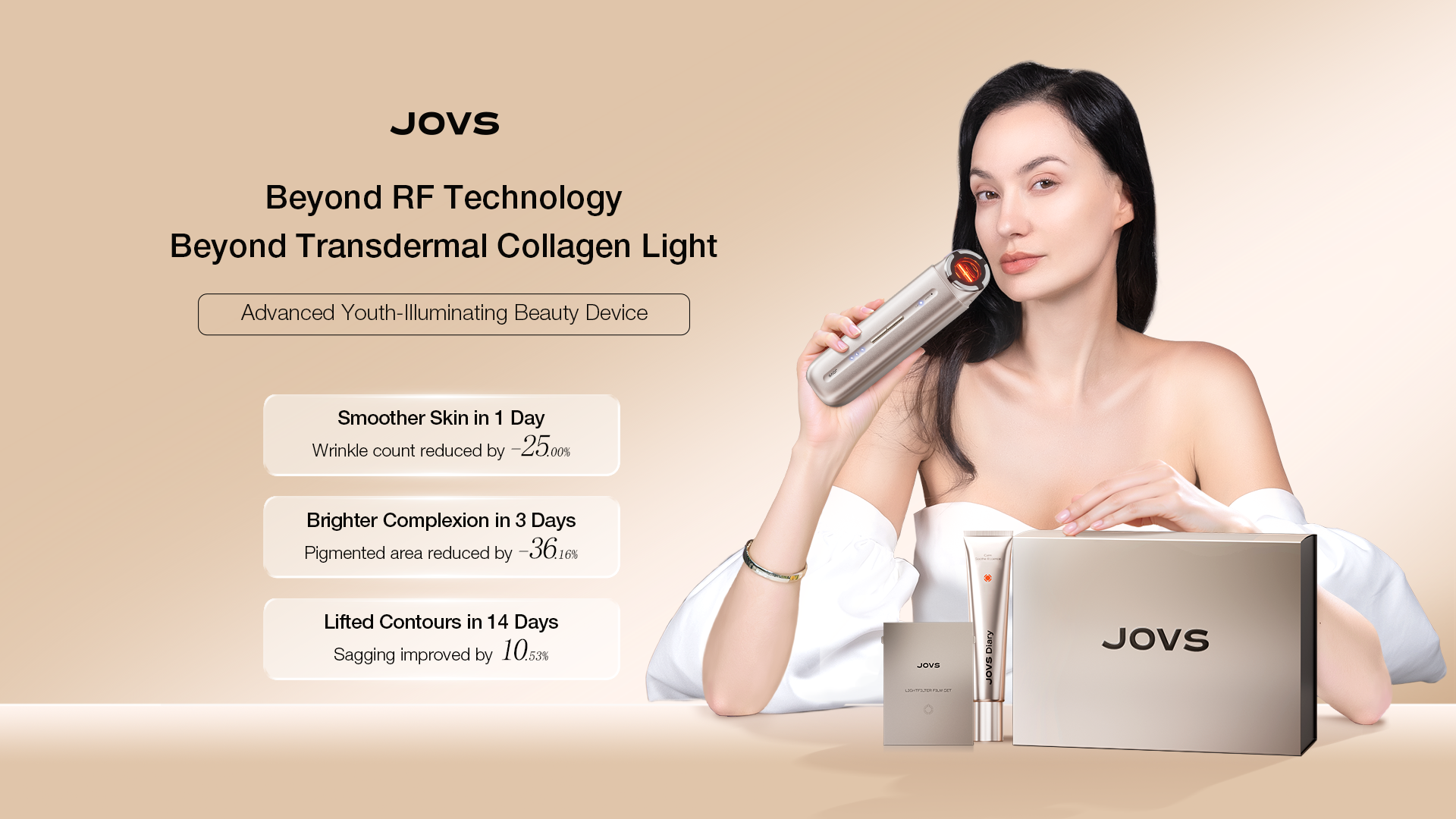 JOVS SkinLift EMS-Light Anti-aging Beauty Device