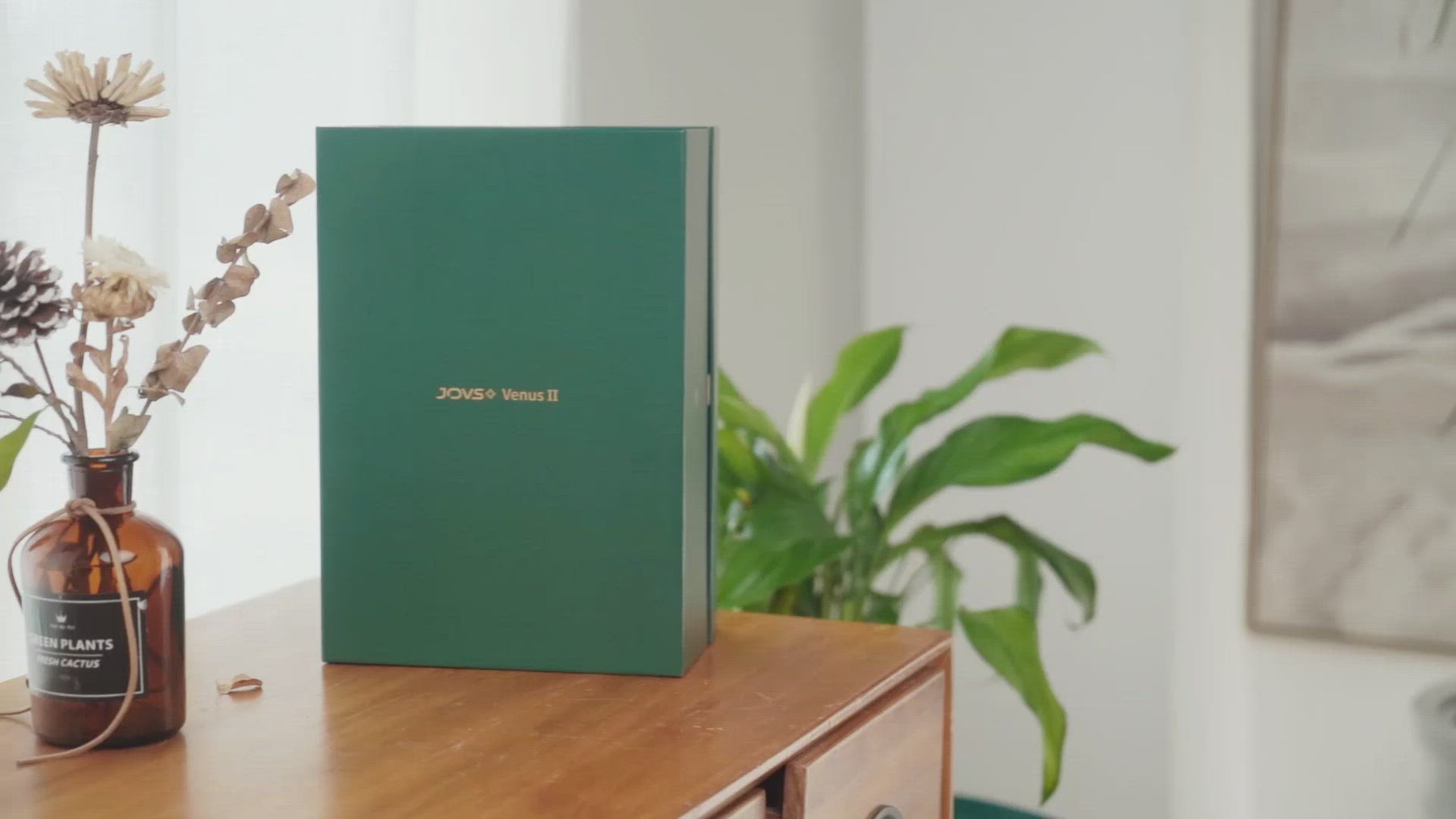 JOVS Venus Pro Ⅱ Hair Removal Device's unboxing test video